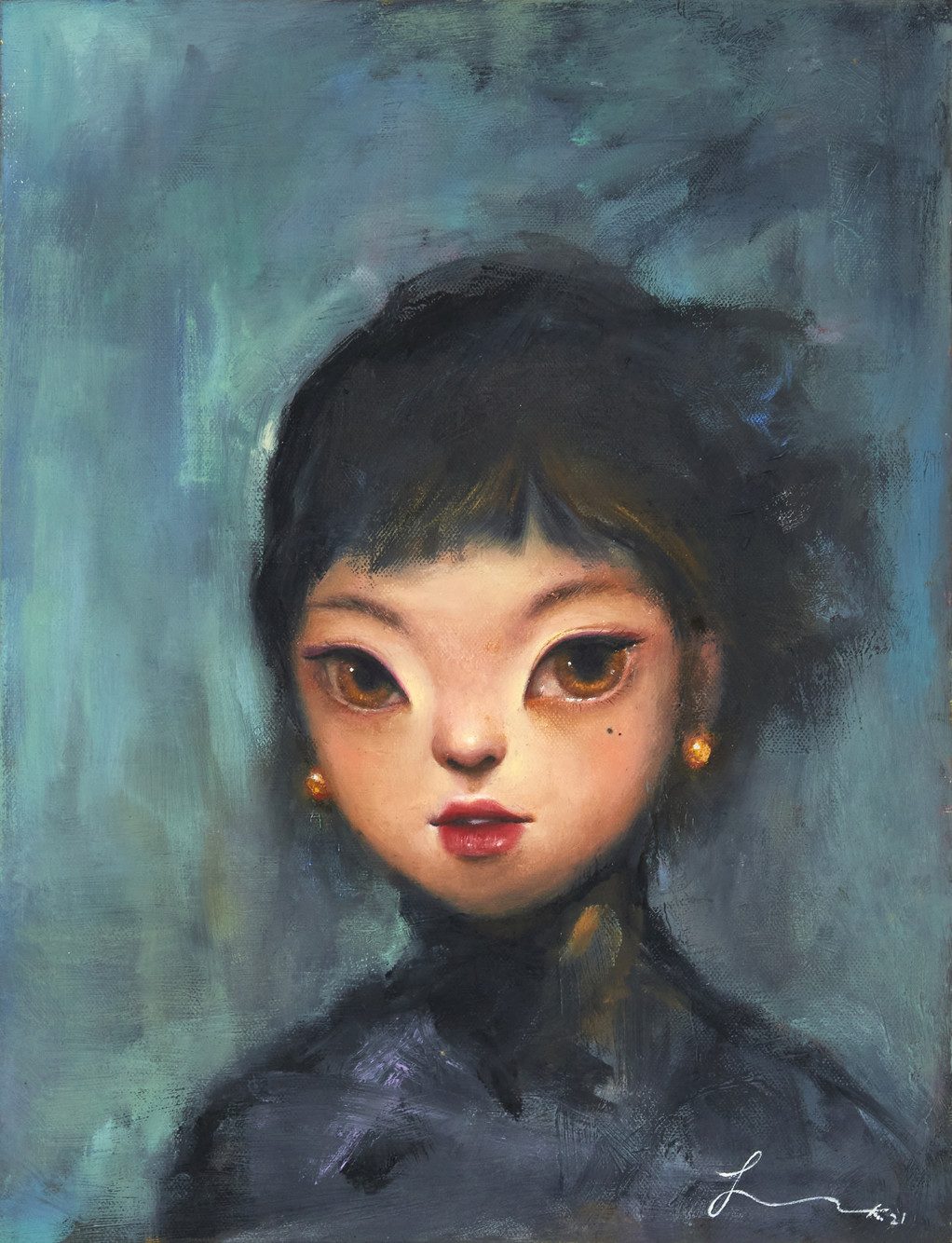 Loved — Hana Kwon, Oil on canvas, 2021
