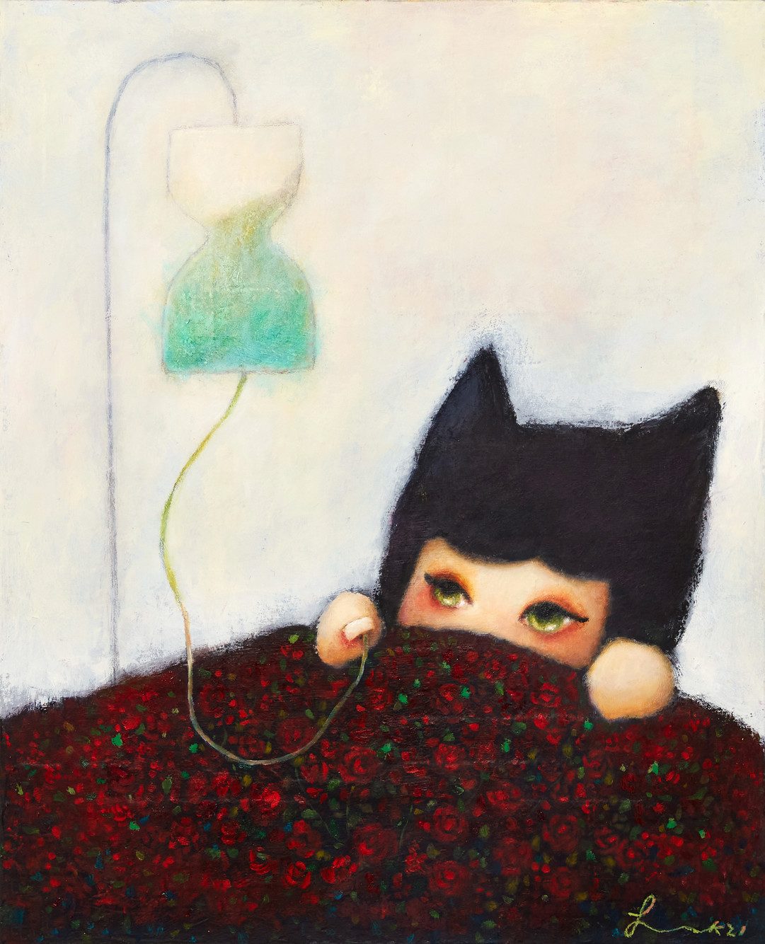 시간의 치유 — Hana Kwon, Oil on canvas, 2021