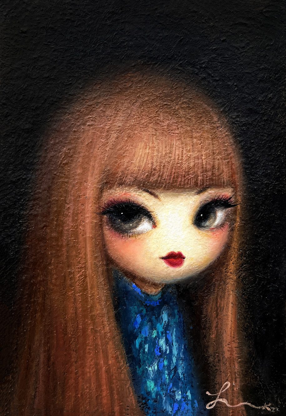 Princess Nana — Hana Kwon, Oil on canvas, 2022
