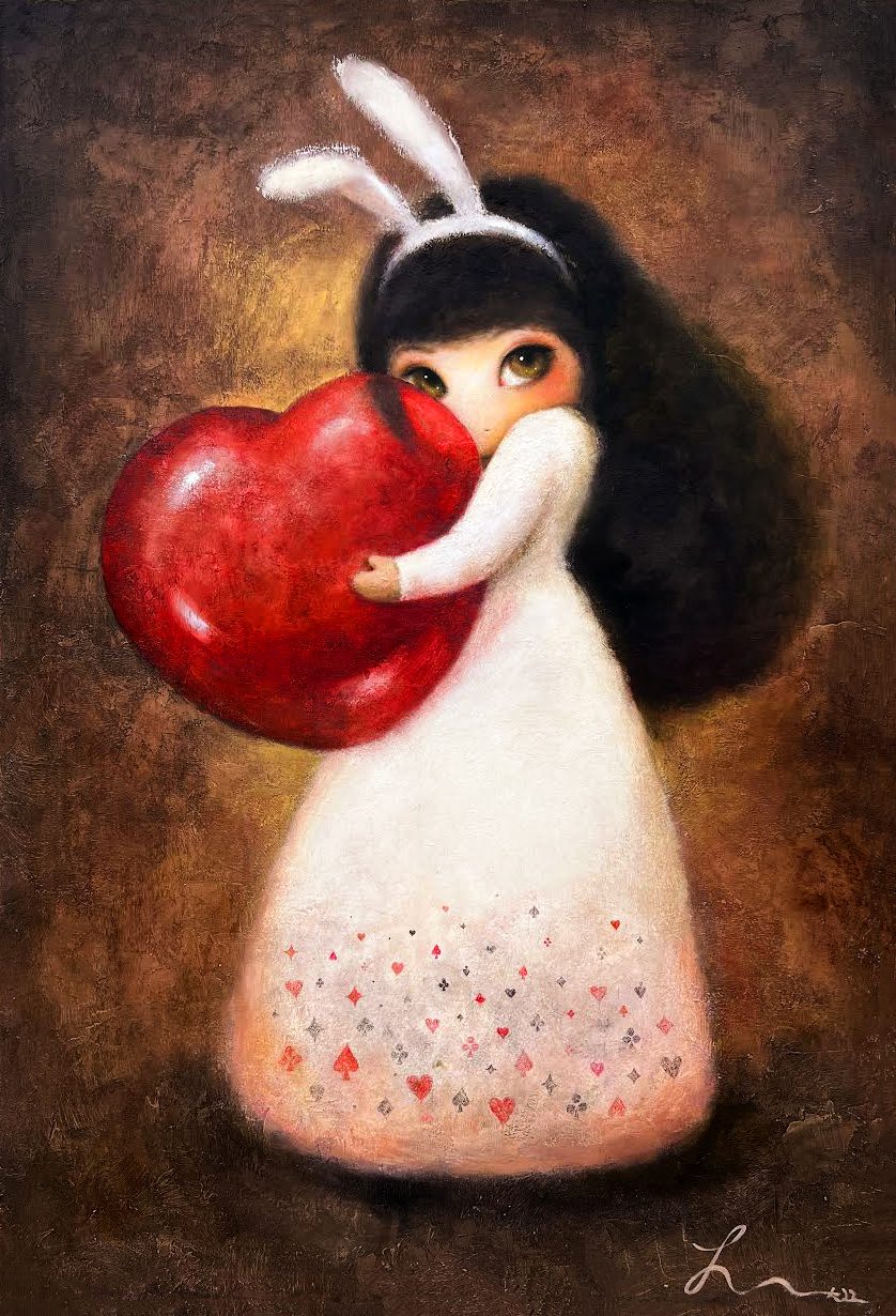 Glass Heart — Hana Kwon, Oil on canvas, 2022