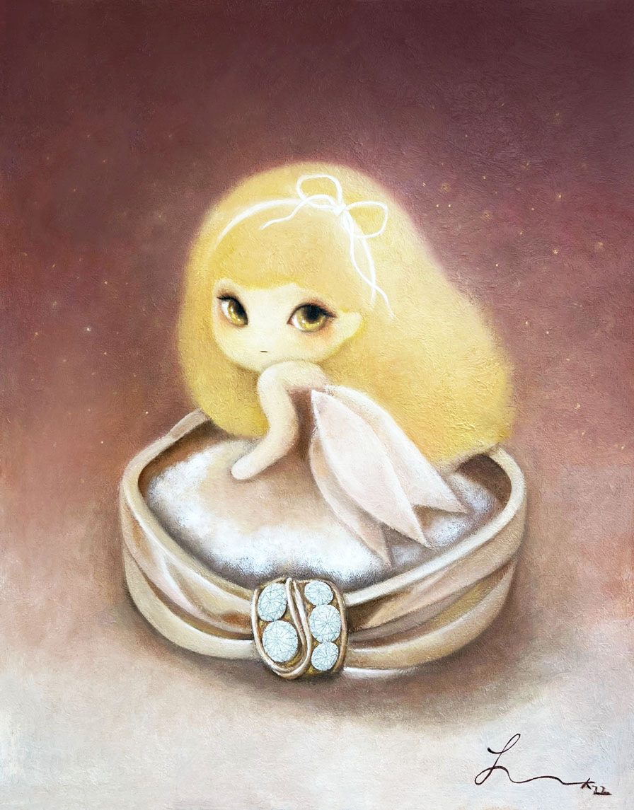 Miracle Fairy — Hana Kwon, Oil on canvas, 2022
