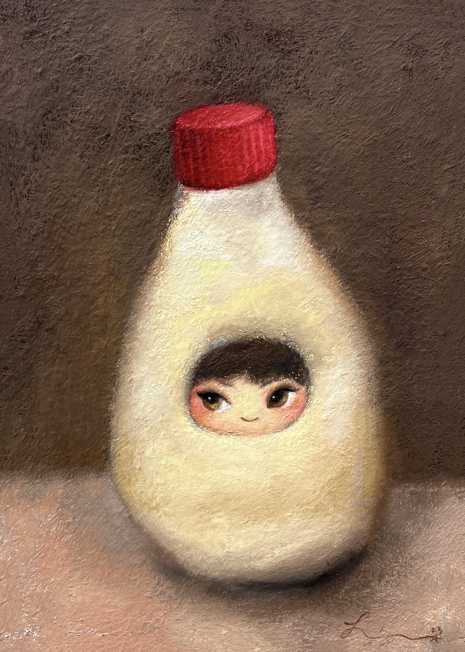 MAYO — Hana Kwon, Oil and oil pastel on canvas, 2023