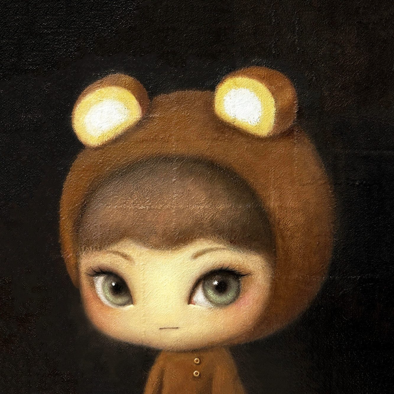 롤 케익 — Hana Kwon, Oil and Oil Pastel on Canvas, 2024