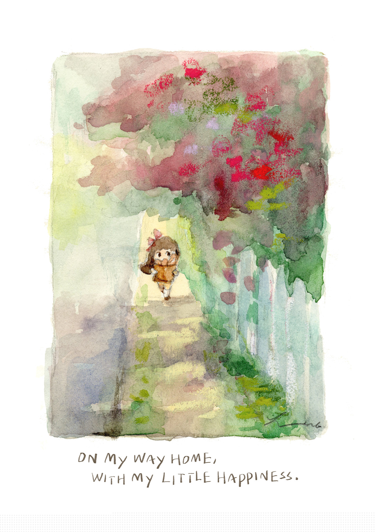 On my way home — Hana Kwon, Water Color, 2026